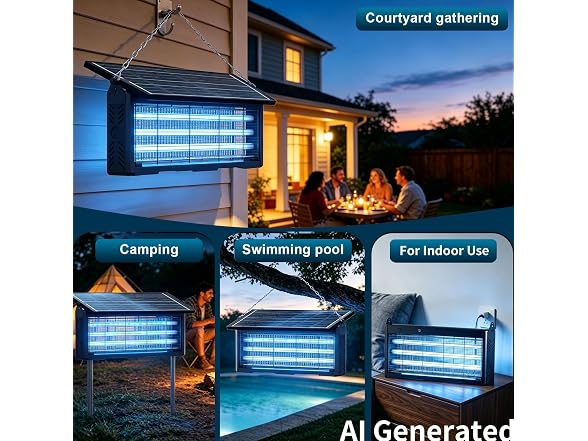 Murutoi 18W Solar Bug Zapper Outdoor