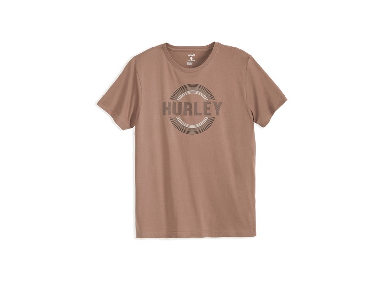 Hurley HFA24VMT-15417 S Hurley Trance Graphic Tee Chocolate