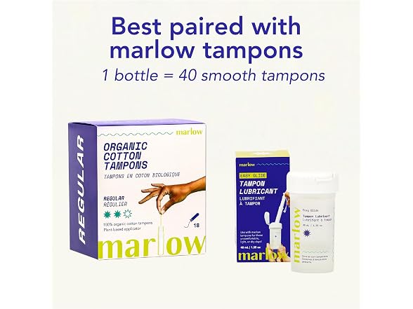 Marlow Tampon Lubricant pH Balanced