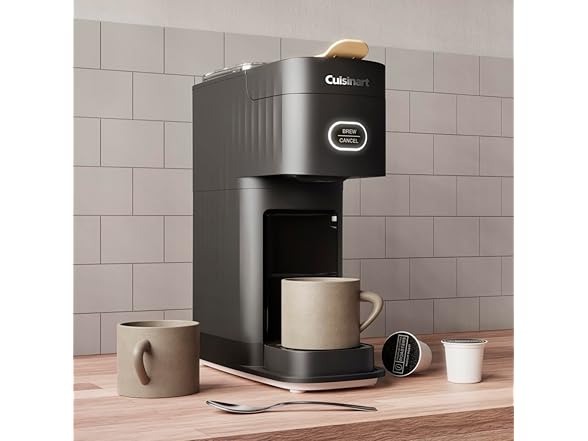 CUISINART Soho Single-Serve Coffeemaker, Black