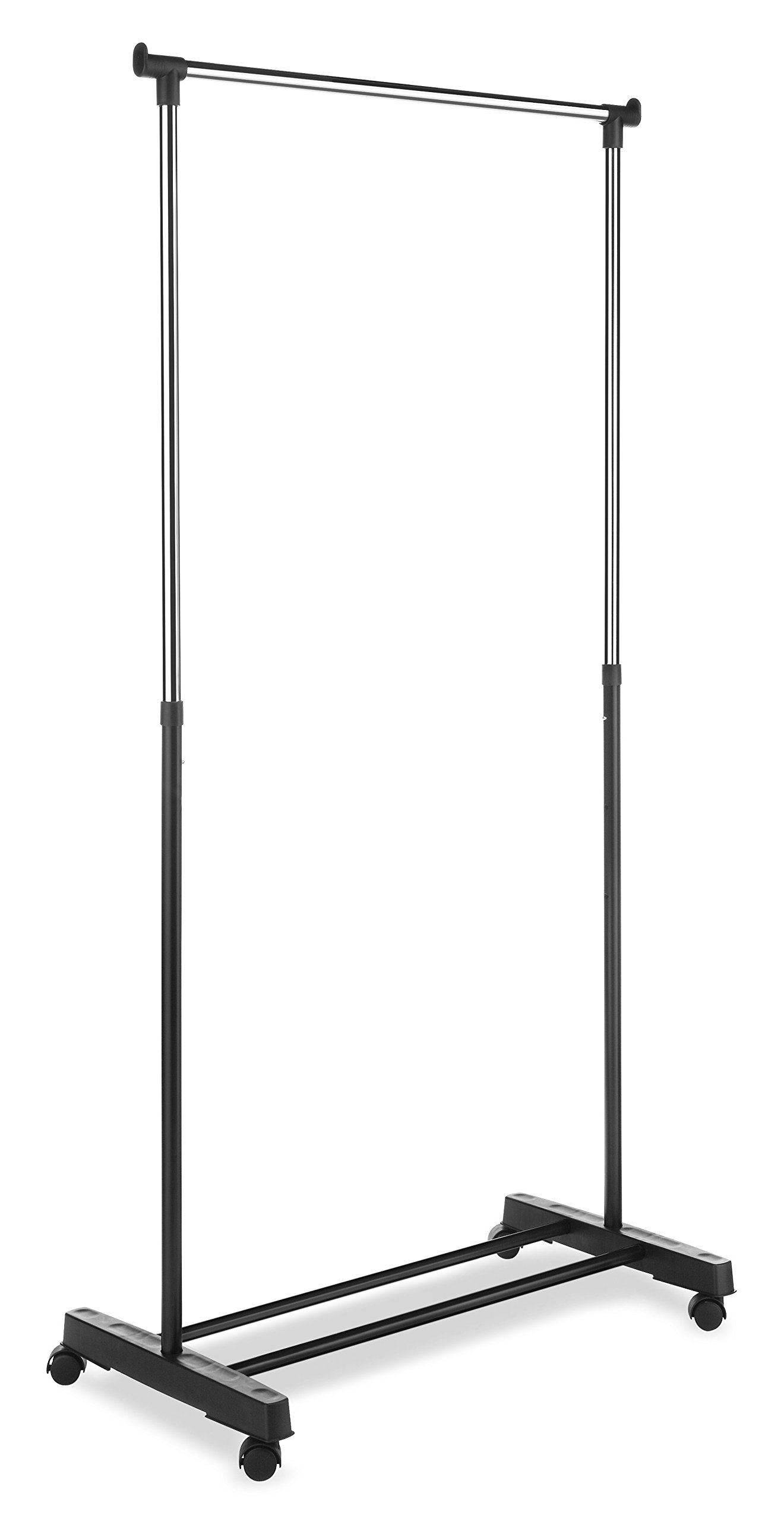 Whitmor Adjustable Garment Rolling Rack - Gallery 3