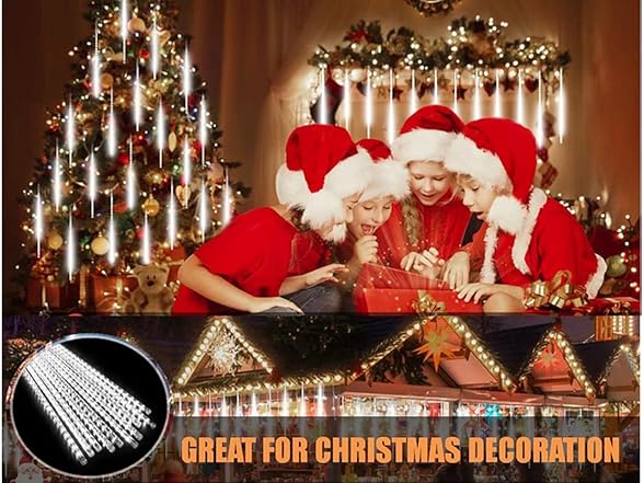 192 LED Falling Rain Lights Outdoor