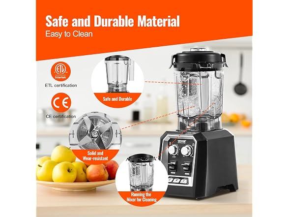 Professional Blender, Commercial Countertop