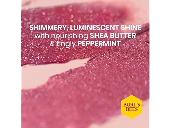 Burt's Bees 100% Natural Moisturizing Lip Shimmer, Plum - 1 Tube - Gallery 6