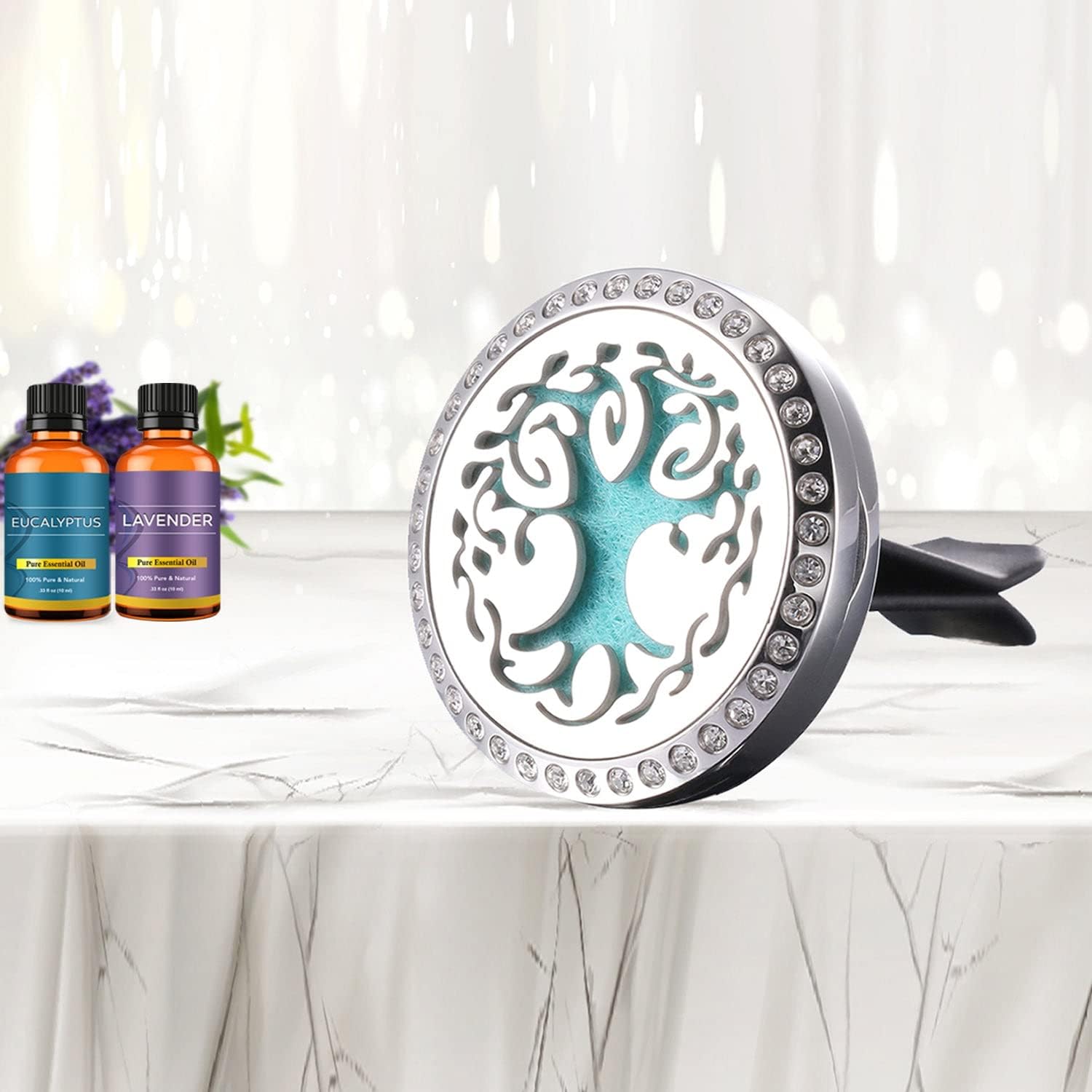 Amore Paris Oil Car Vent Diffuser with Oil - Gallery 9