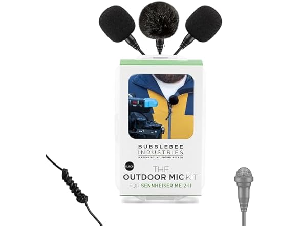 Microphone Windscreen for Lavalier/Lapel Microphones