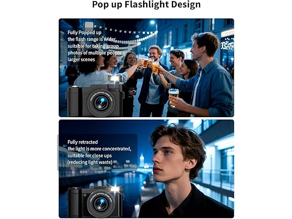 FLATIC Digital Camera | 6K | 75MP