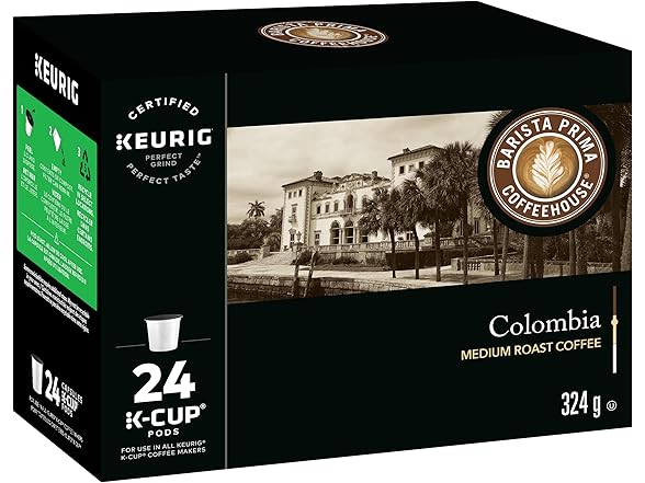 Barista Prima Colombia K-Cups, 24ct