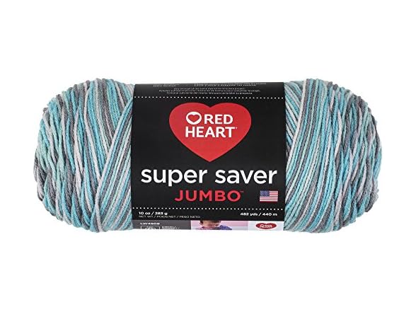 RED Heart Super Saver Jumbo Yarn, Icelandic