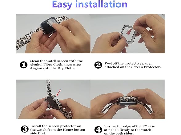 LKEITY Compatible for Apple Watch Band