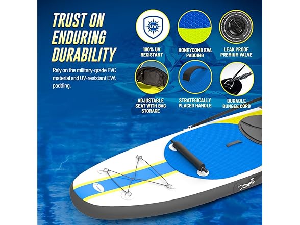 Blue Water Toys Portable Inflatable Cros