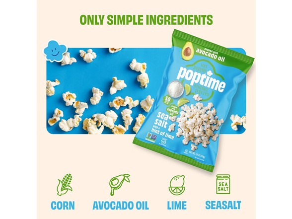 (50ct) Poptime Gourmet Popcorn