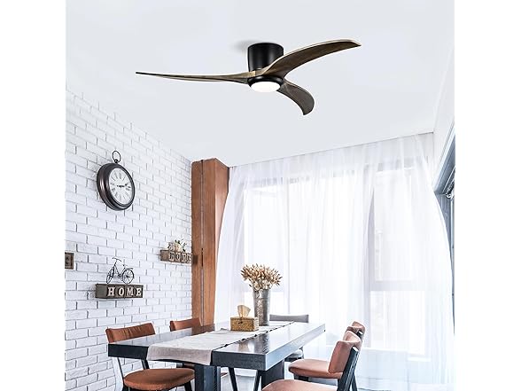 MEGAWISE 52" Ceiling Fan Black