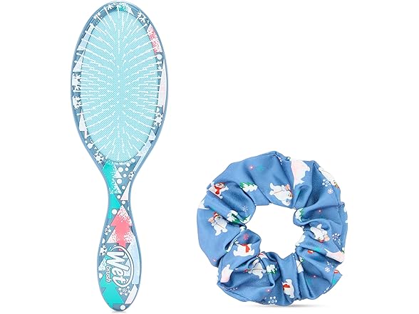Wet Brush Original Detangler Hair Brush Frosty Kit 