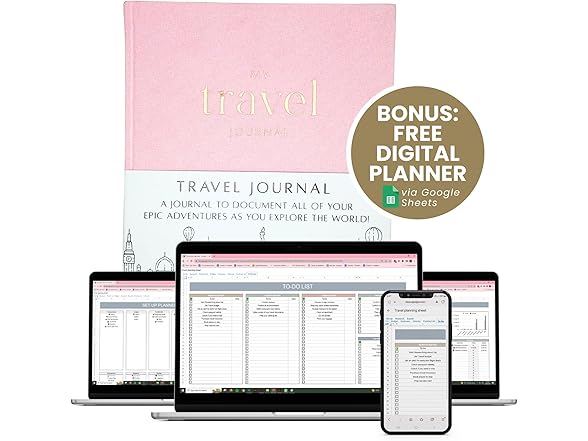 Inspired Ink Travel Journal for Women