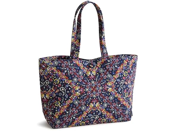 Vera Bradley Premium Cotton Hathaway Tote Bag