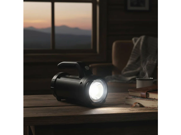 Hand Lantern Flashlight with Built-In 17-Piece Tool Set