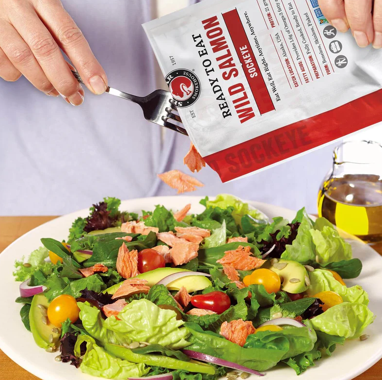 4PK Ready-to-Eat Wild Sockeye Salmon - Gallery 8