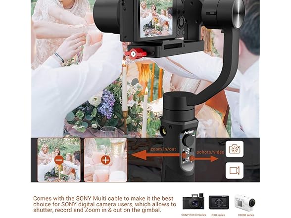  hohem Isteady Multi 3-Axis Handheld Stab