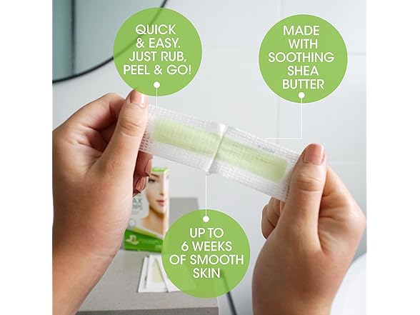 Nad's Facial Wax Strips