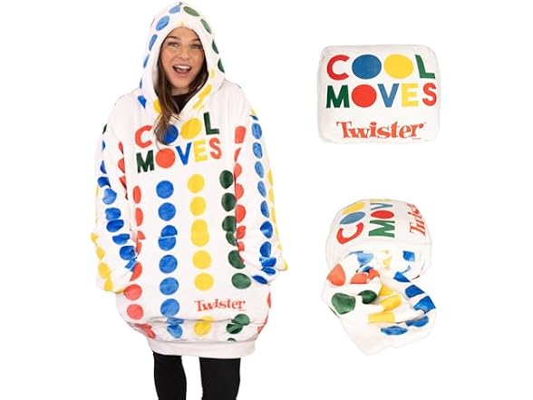 Twister Snugible Blanket Hoodie