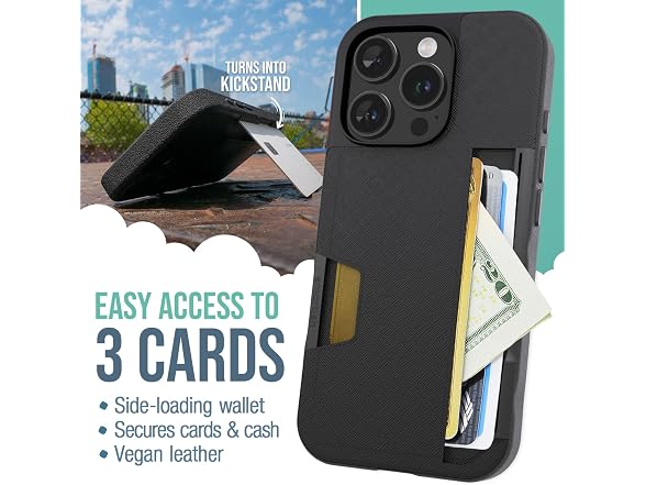 Smartish iPhone 16 Pro Wallet Case Card Holder