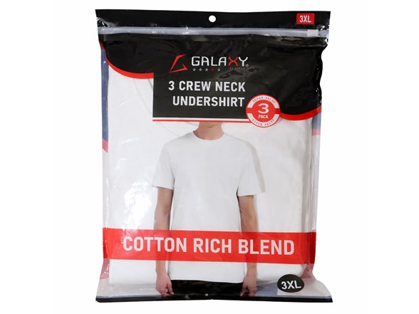 Mens S/S 100% Cotton Undershirts