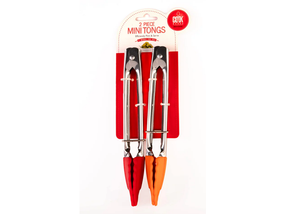 Art+Cook 2PC MINI TONGS SET 6''