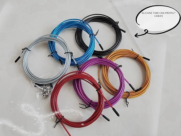 6pc Replacement Cable for Speed Rope