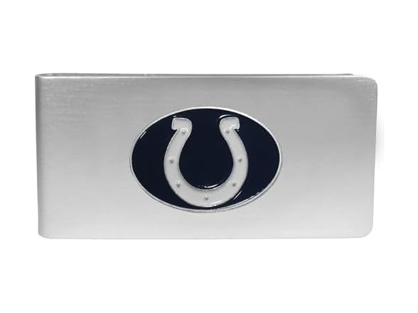 COLTS Brushed Metal Money Clip (One Size)
