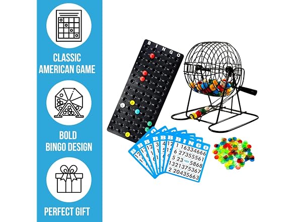 Regal Games Regal Bingo Deluxe Game Set f