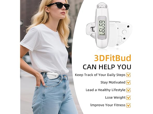 Crocqett Digital Step Counter