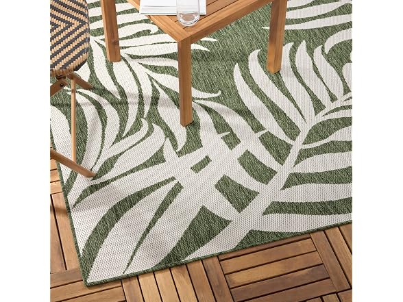 Tommy Bahama Botanical Rug Green/Cream