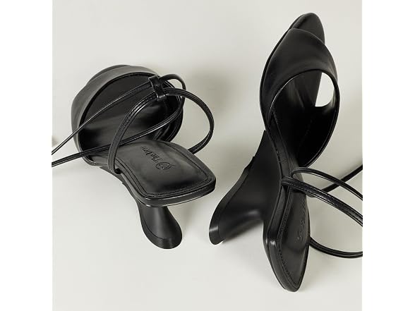 The Drop Women's Phoenix Lace Up Sculpted Heeled Sandal