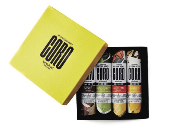 (4pk) Coro Foods Salami Piccolos Gift Set
