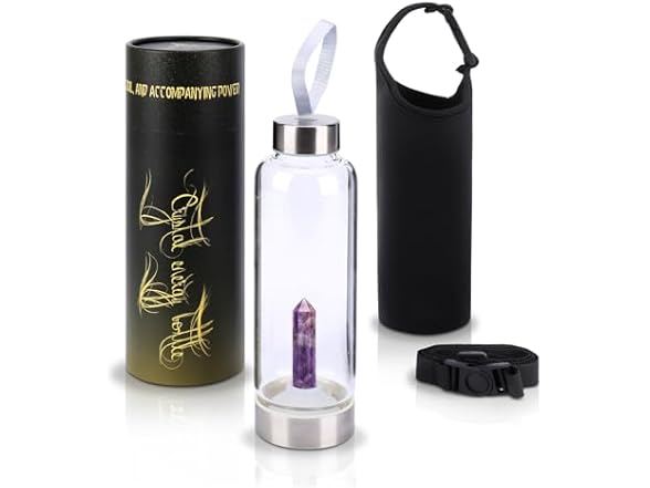 LCLUCKYLK 1pc crystal bottle