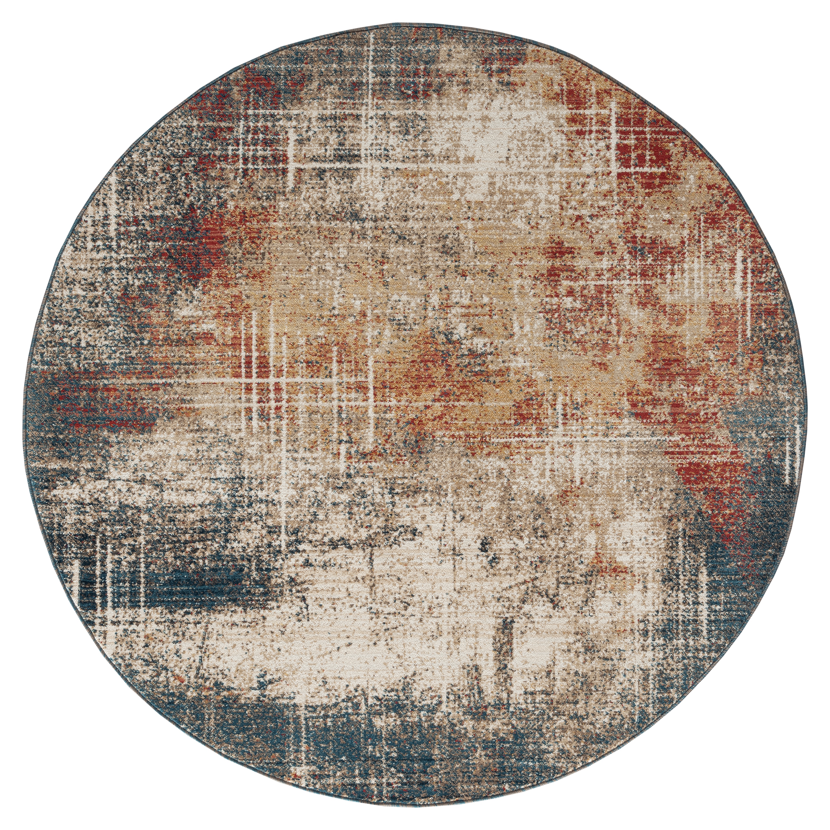 Theory Abstract Area Rug - Gallery 65