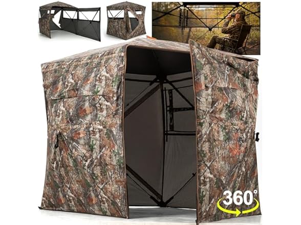 HUNTSEN See Through Hunting Blind