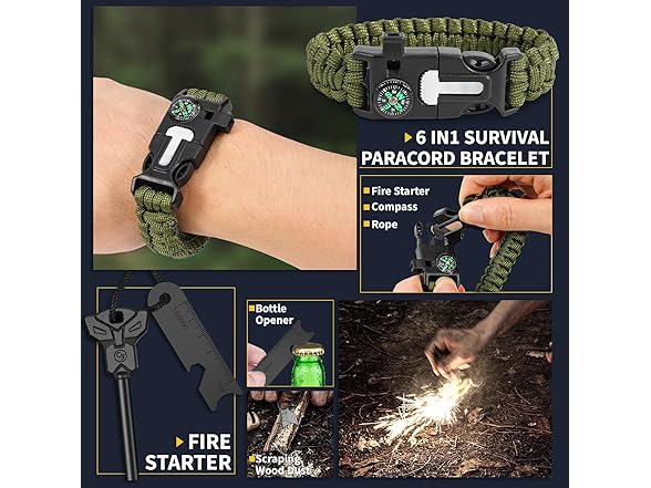ASTNES 14 Piece Survival Kit