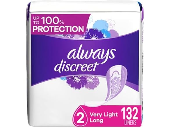 AlwaysDiscreet Old Product 132 Count