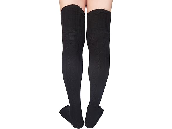 spomei Winter Thigh High Sock for Women