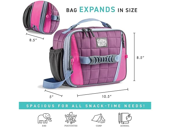 Fit+Fresh Lincoln Woods Adult Insulated Lunch Bag