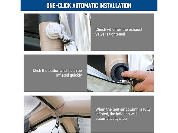 Nidebur Inflatable Camping Tent