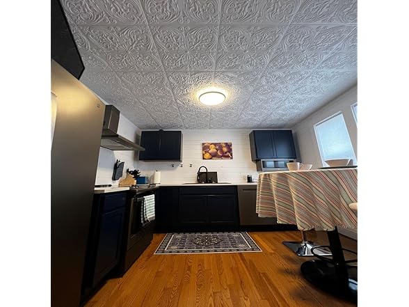 A La Maison Ceilings R139 Spanish Silver Ceiling Tile