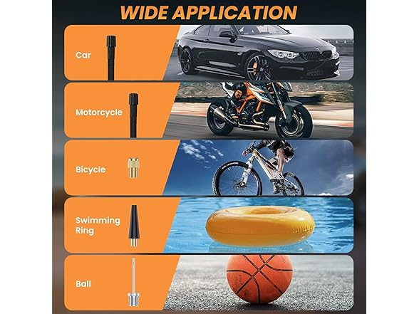 Tire Inflator Portable Air Compressor