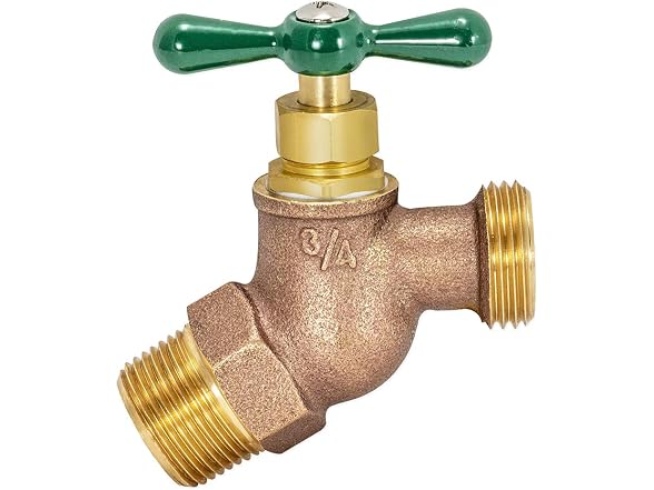 Eastman Heavy-Pattern Male No-Kink Hose Bibb Valve