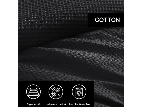 Vera Wang King Duvet Cover Set with Shams