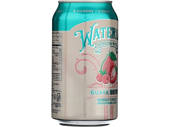 1CT Waterloo Sparkling Water Guava Berry 12 oz