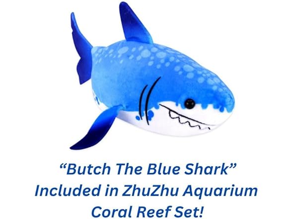 Zhu Zhu Aquarium Coral Reef Tunnel Playset w/ Fish