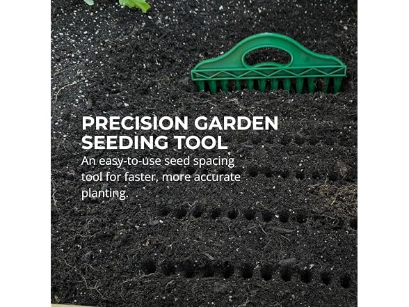 spaceurseeds GAR-27 Row Seeder Tool for Seed Spacing
